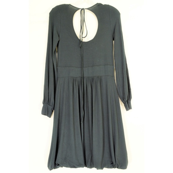 Vertigo-Paris-dress-S-NWT-black-bubble-hem-low-cu - Picture 5 of 6
